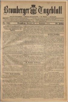 Bromberger Tageblatt. J. 32, 1908, nr 219