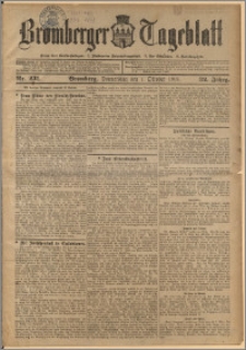 Bromberger Tageblatt. J. 32, 1908, nr 231