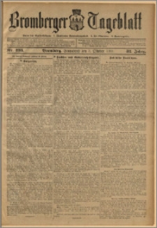 Bromberger Tageblatt. J. 32, 1908, nr 233