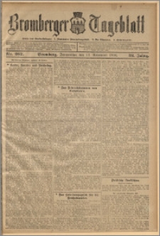 Bromberger Tageblatt. J. 32, 1908, nr 267
