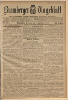 Bromberger Tageblatt. J. 32, 1908, nr 271