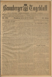 Bromberger Tageblatt. J. 32, 1908, nr 273