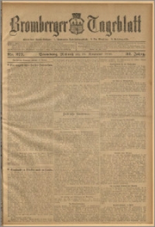 Bromberger Tageblatt. J. 32, 1908, nr 277