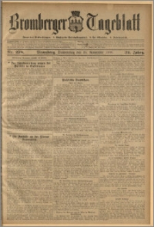 Bromberger Tageblatt. J. 32, 1908, nr 278