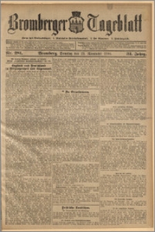 Bromberger Tageblatt. J. 32, 1908, nr 281