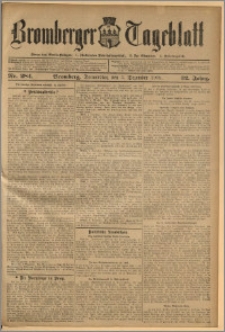 Bromberger Tageblatt. J. 32, 1908, nr 284