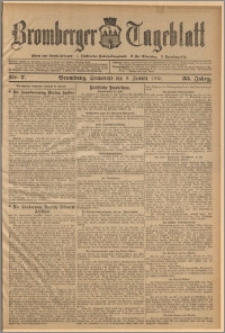 Bromberger Tageblatt. J. 33, 1909, nr 7