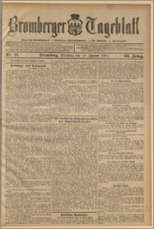 Bromberger Tageblatt. J. 33, 1909, nr 15