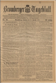 Bromberger Tageblatt. J. 33, 1909, nr 20