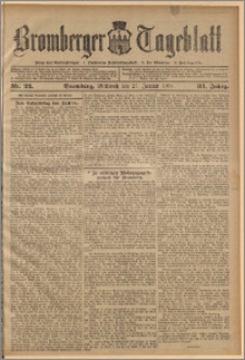 Bromberger Tageblatt. J. 33, 1909, nr 22