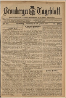 Bromberger Tageblatt. J. 33, 1909, nr 23