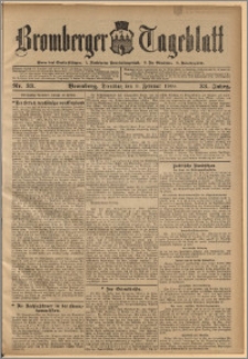 Bromberger Tageblatt. J. 33, 1909, nr 33