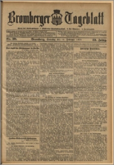 Bromberger Tageblatt. J. 33, 1909, nr 38