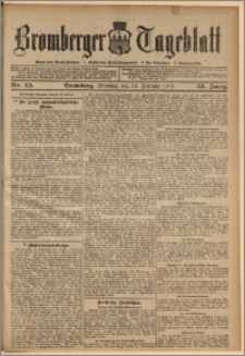Bromberger Tageblatt. J. 33, 1909, nr 45