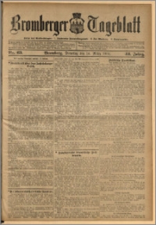 Bromberger Tageblatt. J. 33, 1909, nr 63