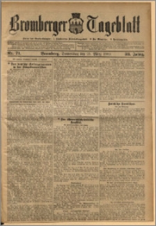 Bromberger Tageblatt. J. 33, 1909, nr 71