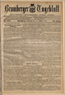 Bromberger Tageblatt. J. 33, 1909, nr 240