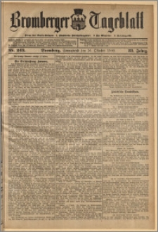 Bromberger Tageblatt. J. 33, 1909, nr 243