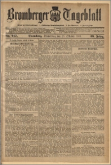Bromberger Tageblatt. J. 33, 1909, nr 247