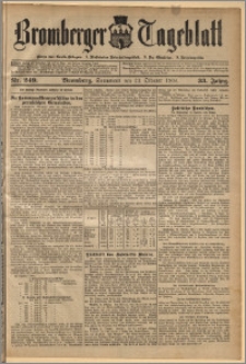 Bromberger Tageblatt. J. 33, 1909, nr 249