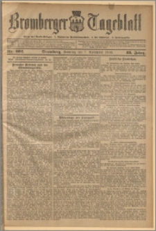 Bromberger Tageblatt. J. 33, 1909, nr 262