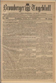Bromberger Tageblatt. J. 33, 1909, nr 263