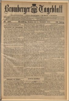 Bromberger Tageblatt. J. 33, 1909, nr 268