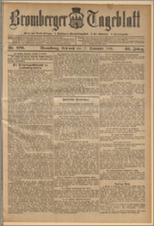 Bromberger Tageblatt. J. 33, 1909, nr 270