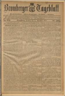 Bromberger Tageblatt. J. 33, 1909, nr 273