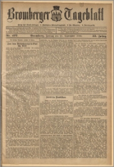 Bromberger Tageblatt. J. 33, 1909, nr 277
