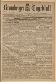 Bromberger Tageblatt. J. 33, 1909, nr 282