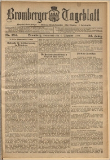 Bromberger Tageblatt. J. 33, 1909, nr 284