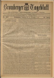 Bromberger Tageblatt. J. 33, 1909, nr 292