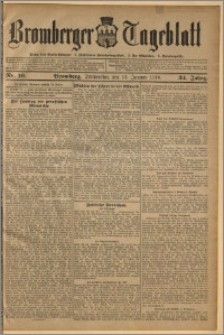 Bromberger Tageblatt. J. 34, 1910, nr 10