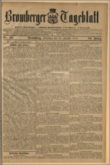 Bromberger Tageblatt. J. 34, 1910, nr 20