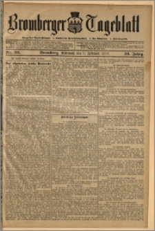 Bromberger Tageblatt. J. 34, 1910, nr 33
