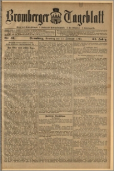 Bromberger Tageblatt. J. 34, 1910, nr 37
