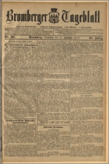 Bromberger Tageblatt. J. 34, 1910, nr 38