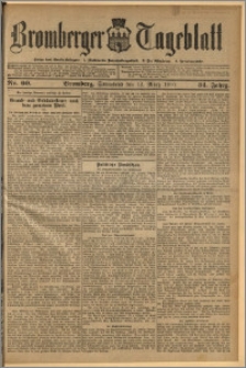 Bromberger Tageblatt. J. 34, 1910, nr 60