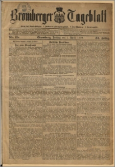 Bromberger Tageblatt. J. 34, 1910, nr 75