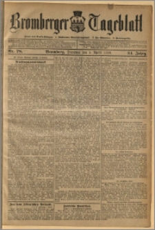 Bromberger Tageblatt. J. 34, 1910, nr 78