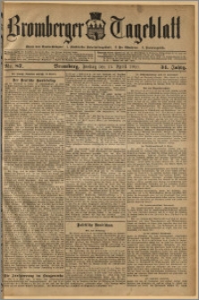 Bromberger Tageblatt. J. 34, 1910, nr 87