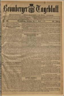 Bromberger Tageblatt. J. 34, 1910, nr 89