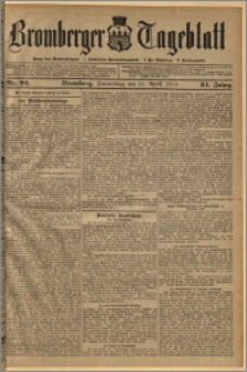 Bromberger Tageblatt. J. 34, 1910, nr 92