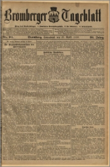 Bromberger Tageblatt. J. 34, 1910, nr 94