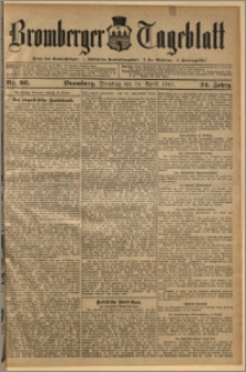 Bromberger Tageblatt. J. 34, 1910, nr 96