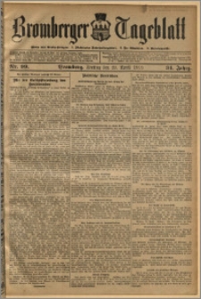 Bromberger Tageblatt. J. 34, 1910, nr 99