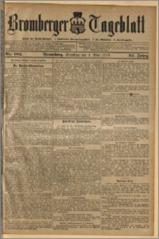 Bromberger Tageblatt. J. 34, 1910, nr 102