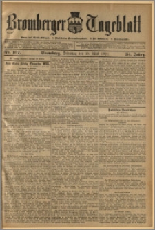 Bromberger Tageblatt. J. 34, 1910, nr 107