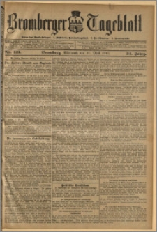 Bromberger Tageblatt. J. 34, 1910, nr 119